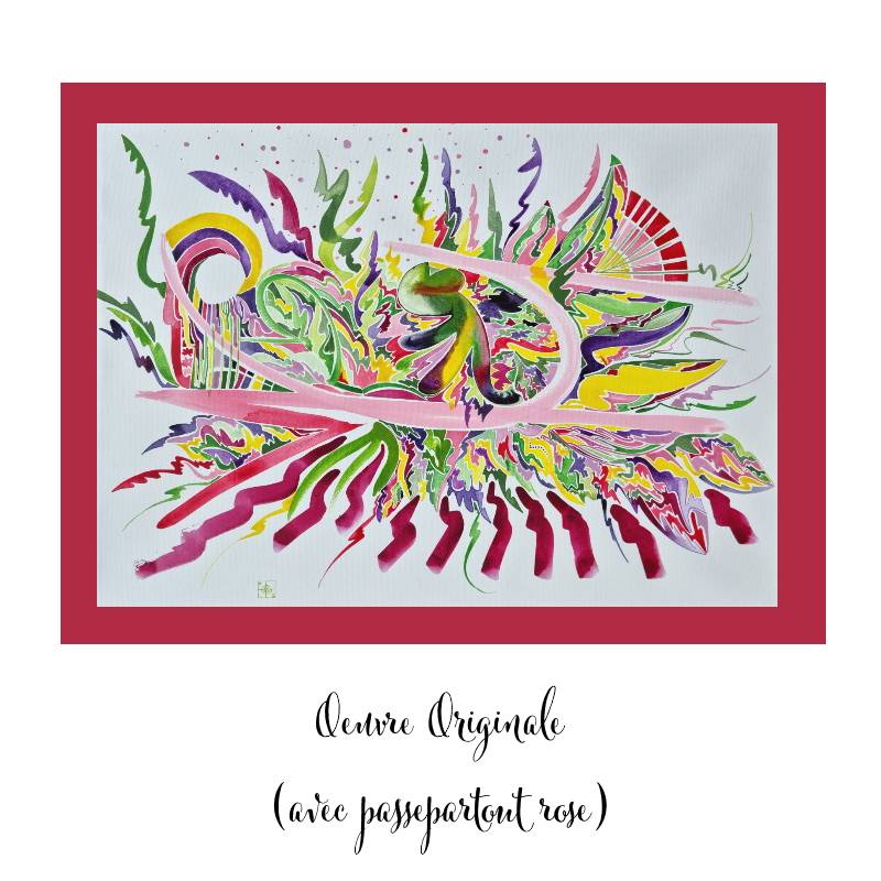 Oeuvre originale - Maya in vogue - site