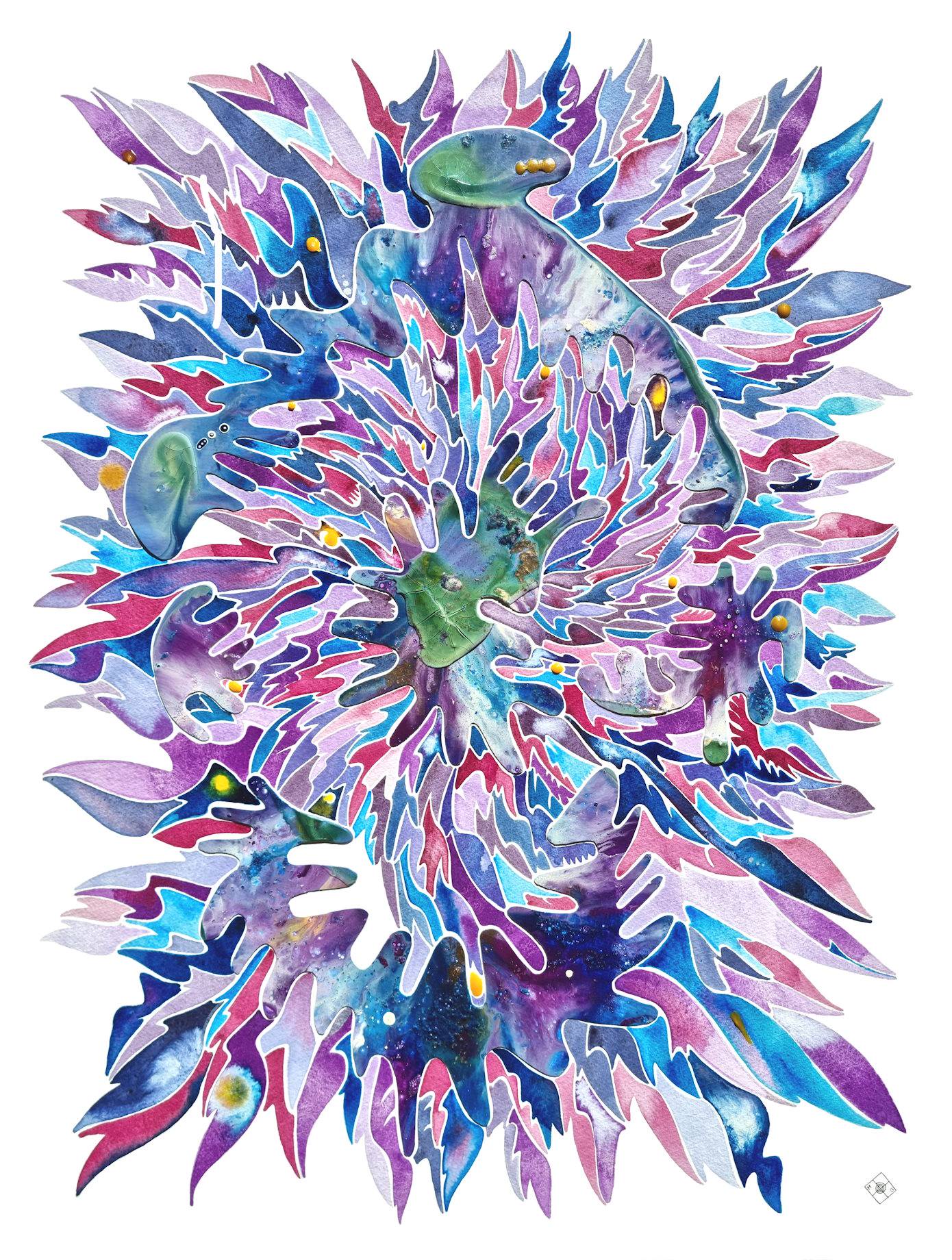 Aquarelles et Tempera